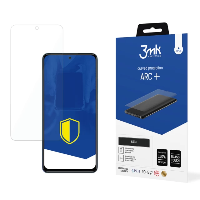 Захисна плівка 3mk ARC Plus для Xiaomi Redmi Note 12 Pro Transparent (3mk ARC+(1235))