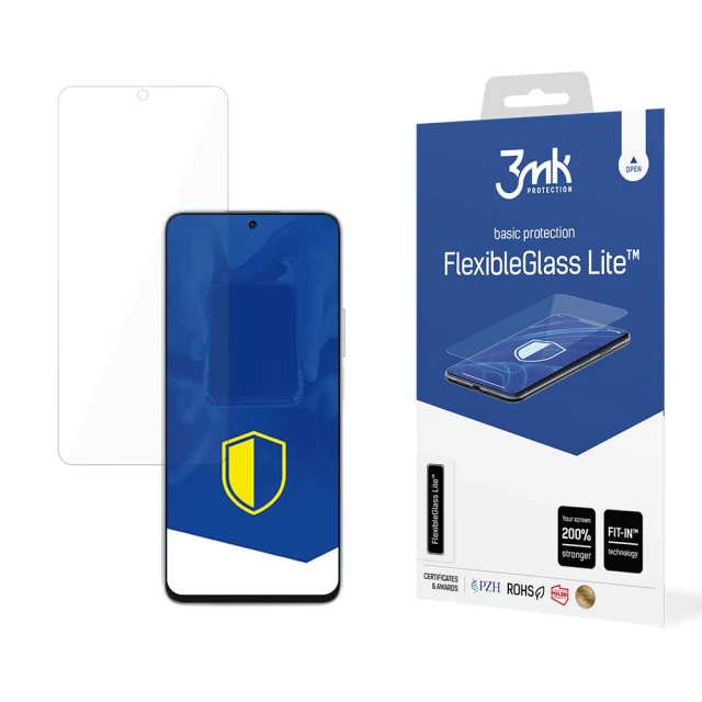 Захисне скло 3mk FlexibleGlass Lite для Honor 90 Lite Transparent (3mk FlexibleGlass Lite(1401)-0)