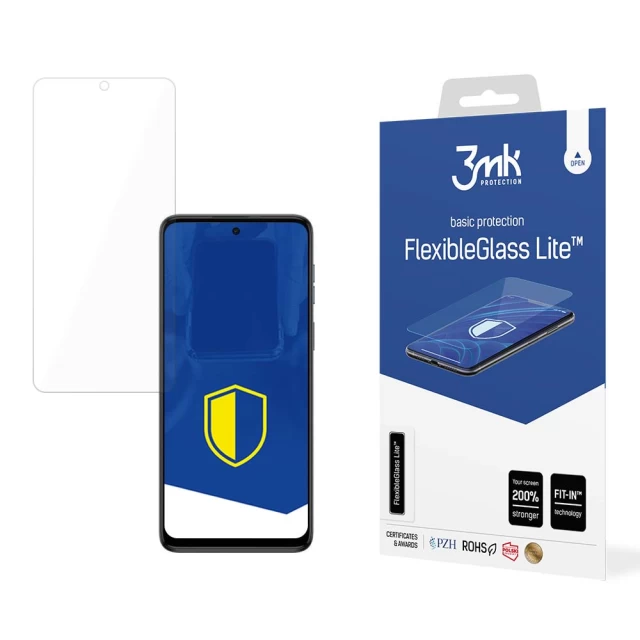 Захисне скло 3mk FlexibleGlass Lite для Motorola Moto G54 Transparent (3mk FlexibleGlass Lite(1450)-0)