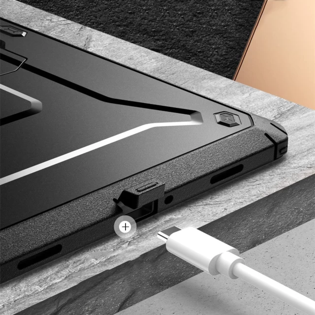 Чохол і захисне скло Supcase Unicorn Beetle Pro для Samsung Galaxy Tab A9 Plus 11.0 (X210 | X215 | X216) Black (843439138513)