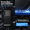 Чохол Spigen Rugged Armor для Samsung Galaxy A25 5G Matte Black (ACS06831)