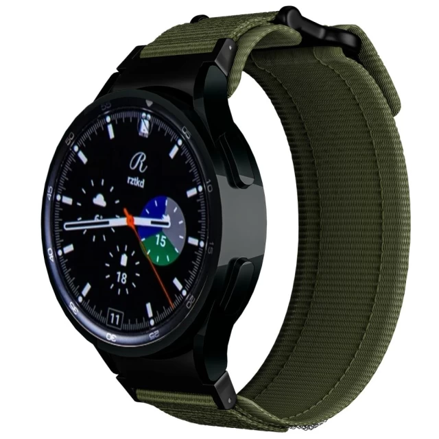Ремінець Tech-Protect Scout Pro для Samsung Galaxy Watch 4 | 5 | 5 Pro | 6 Military Green (5906203690893)