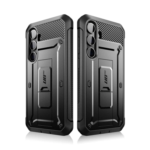 Чохол і захисне скло Supcase Unicorn Beetle Pro 2-Set для Samsung Galaxy S24 Plus (S926) Black (843439138803)