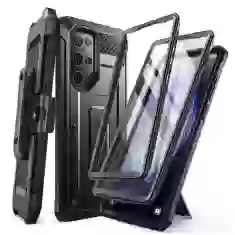 Чехол и защитное стекло Supcase Unicorn Beetle Pro 2-Set для Samsung Galaxy S24 Ultra (S928) Black (843439138919)