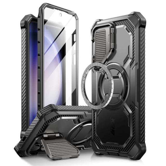 Чохол і захисне скло Supcase IBLSN ArmorBox для Samsung Galaxy S24 Plus (S926) Black with MagSafe (843439138766)