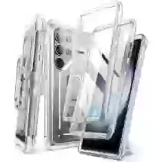 Чехол и защитное стекло Supcase Unicorn Beetle Pro 2-Set для Samsung Galaxy S24 Ultra (S928) Clear (843439138940)