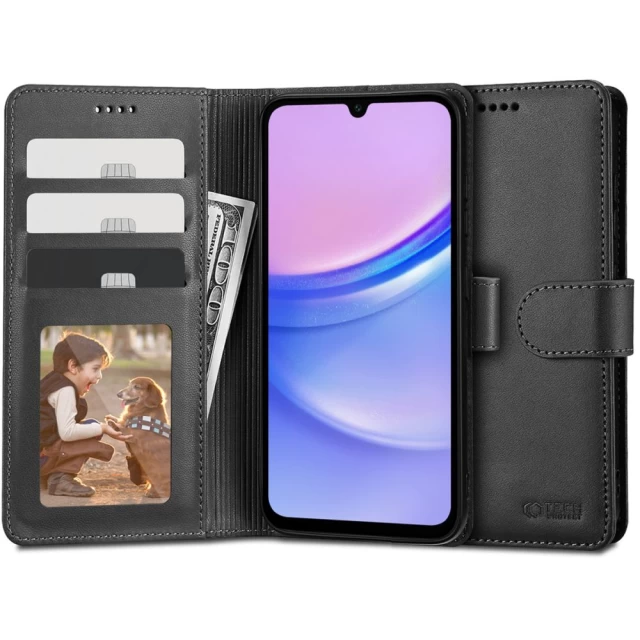 Чохол-книжка Tech-Protect Wallet для Samsung Galaxy A15 4G | 5G Black (5906203690121)