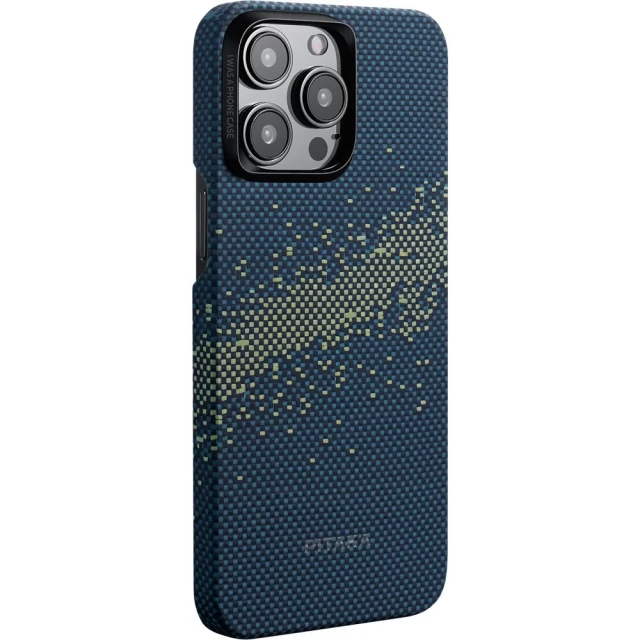 Чехол Pitaka MagEZ Case 4 StarPeak для iPhone 15 Pro Milky Way Galaxy with MagSafe (KI1501PMYG)