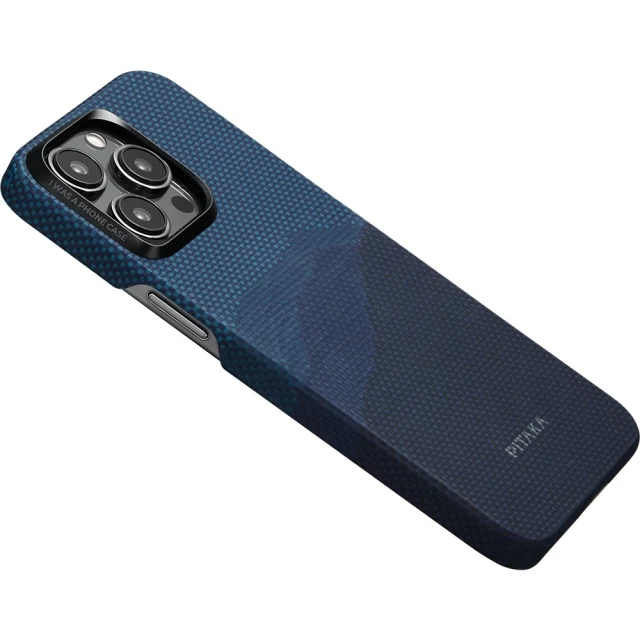 Чехол Pitaka MagEZ Case 4 StarPeak для iPhone 15 Pro Max Over The Horizon with MagSafe (KI1502POTH)