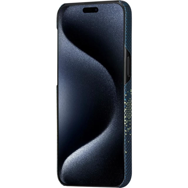 Чехол Pitaka MagEZ Case 4 StarPeak для iPhone 15 Pro Over The Horizon with MagSafe (KI1501POTH)