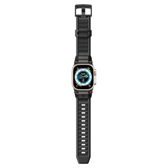 Ремешок Spigen Rugged Ultra Band для Apple Watch 49 | 45 | 44 | 42 mm Matte Black (AMP07105)