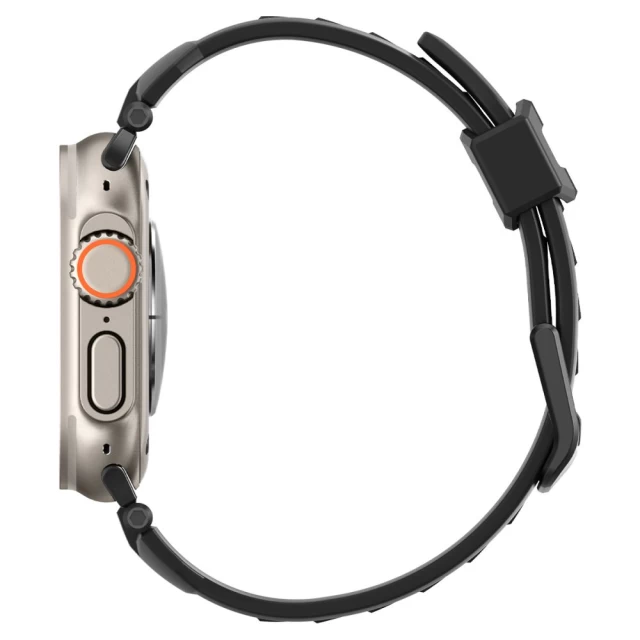 Ремешок Spigen Rugged Ultra Band для Apple Watch 49 | 45 | 44 | 42 mm Matte Black (AMP07105)