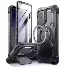 Чехол и защитное стекло Supcase IBLSN ArmorBox для Samsung Galaxy S24 Ultra (S928) Black with MagSafe (843439138834)
