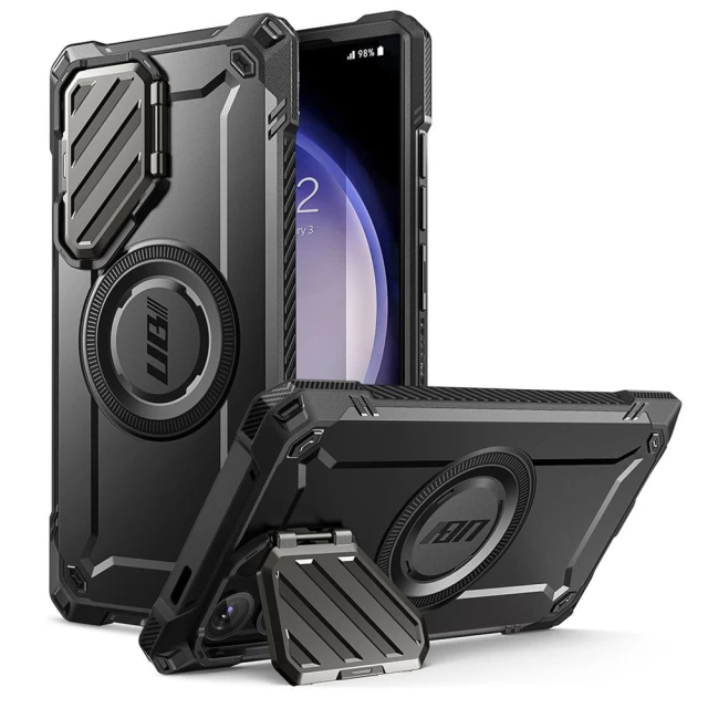 Чехол Supcase Unicorn Beetle XT Mag для Samsung Galaxy S24 Ultra Black with MagSafe (843439138957)