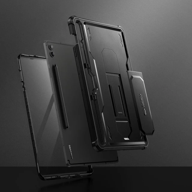 Чехол Tech-Protect Kevlar Pro для Samsung Galaxy Tab S9 FE Plus 12.4 (X610 | X616B) Black (5906203691296)