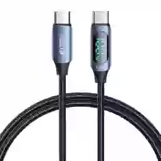Кабель Tech-Protect UltraBoost LED USB-C to USB-C 100W 5A 1m Blue (5906203690657)