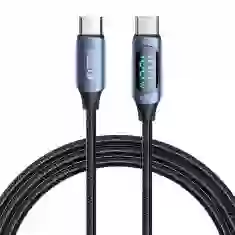 Кабель Tech-Protect UltraBoost LED USB-C to USB-C 100W 5A 2m Blue (5906203690664)