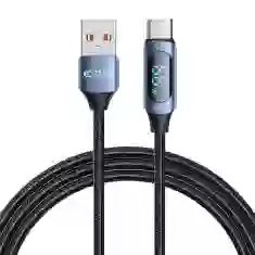 Кабель Tech-Protect UltraBoost LED USB-C to USB-C 66W 6A 2m Blue (5906203690688)