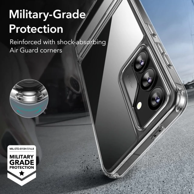 Чехол ESR Air Shield Boost для Samsung Galaxy S24 Clear (4894240189986)
