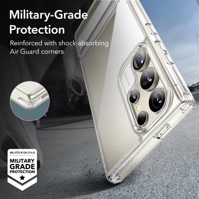 Чохол ESR Air Shield Boost для Samsung Galaxy S24 Ultra Clear (4894240189924)