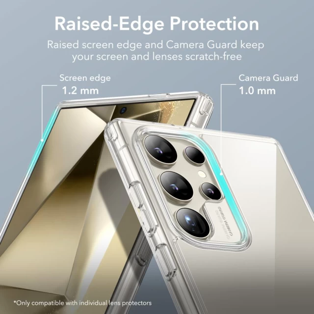 Чехол ESR Air Shield Boost для Samsung Galaxy S24 Ultra Clear (4894240189924)