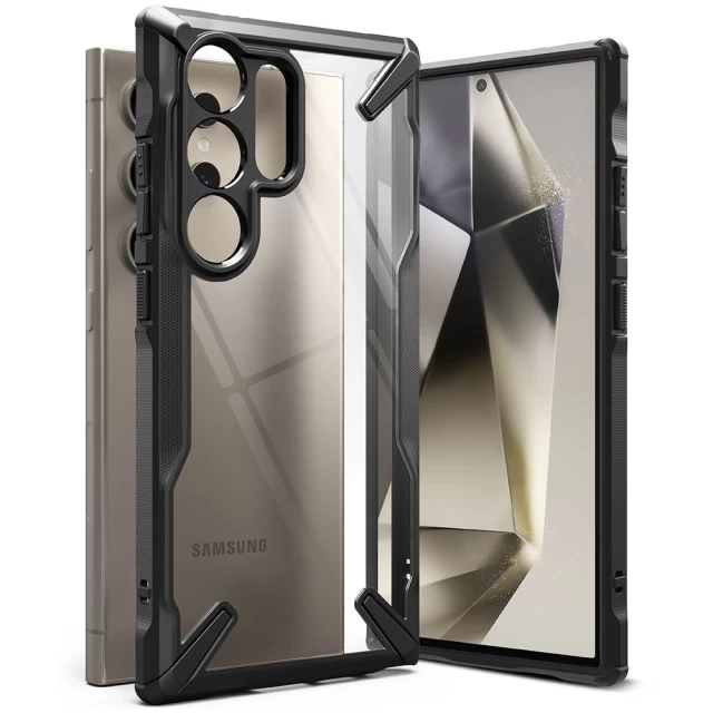 Чохол Ringke Fusion X для Samsung Galaxy S24 Ultra Black (8809961783760)