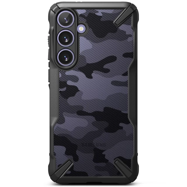 Чохол Ringke Fusion X для Samsung Galaxy S24 Plus Camo Black (8809961783340)