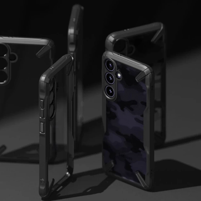 Чохол Ringke Fusion X для Samsung Galaxy S24 Camo Black (8809961782800)