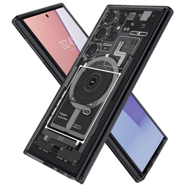 Чохол Spigen Ultra Hybrid Onetap для Samsung Galaxy S24 Ultra Zero One with MagSafe (ACS07298)