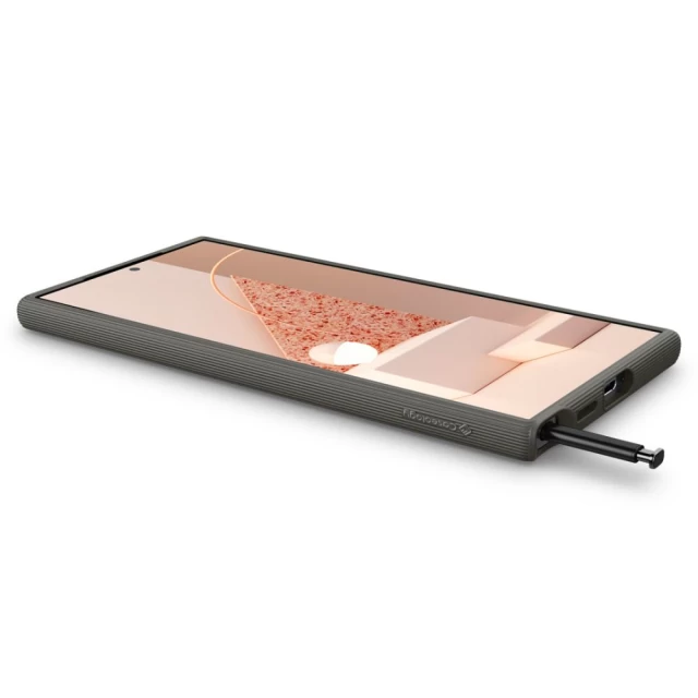 Чехол Spigen Caseology Parallax для Samsung Galaxy S24 Ultra Ash Grey (ACS07452)