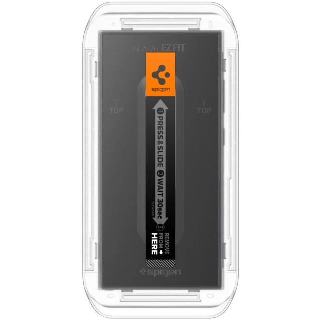 Защитное стекло Spigen с монтажным комплектом Glas.TR EZ Fit (2 Pack) для Samsung Galaxy S24 Ultra Clear (AGL07495)