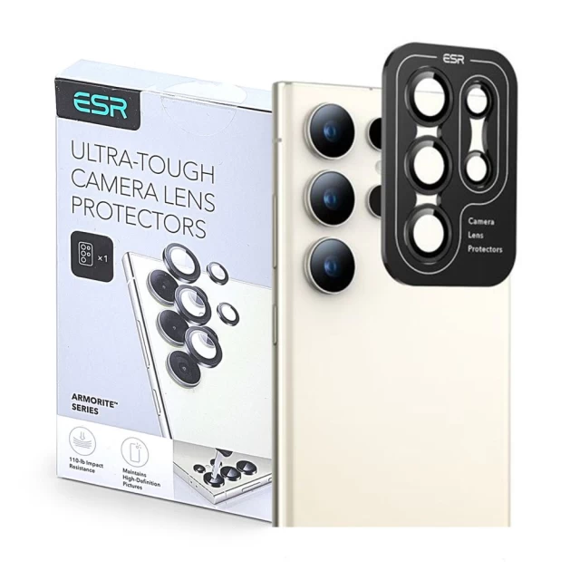 Защитное стекло ESR для камеры Samsung Galaxy S24 Ultra Camera Protector Clear (4894240189412)