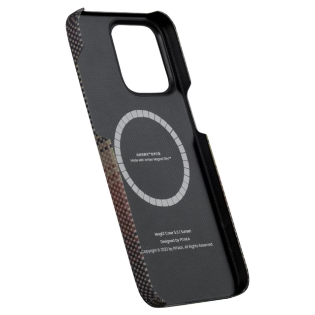 Чохол Pitaka MagEZ Case 5 для iPhone 15 Pro Max Sunset with MagSafe (KI1501SUM)