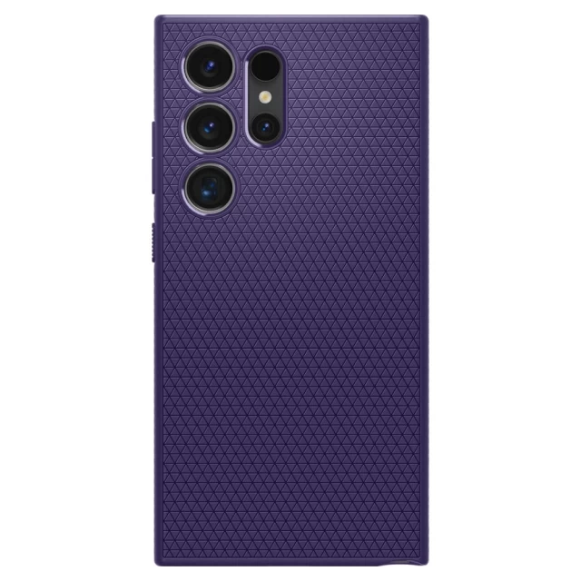 Чохол Spigen Liquid Air для Samsung Galaxy S24 Ultra (S928) Deep Purple (ACS07449)