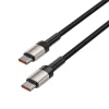 Кабель Tech-Protect UltraBoost Evo USB-C to USB-C PD 100W 5A 2m Titanium (5906203690640)
