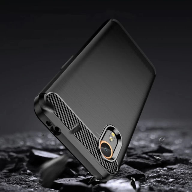 Чехол Tech-Protect TPUCarbon для Samsung Galaxy Xcover 7 (G556) Black (5906203691630)