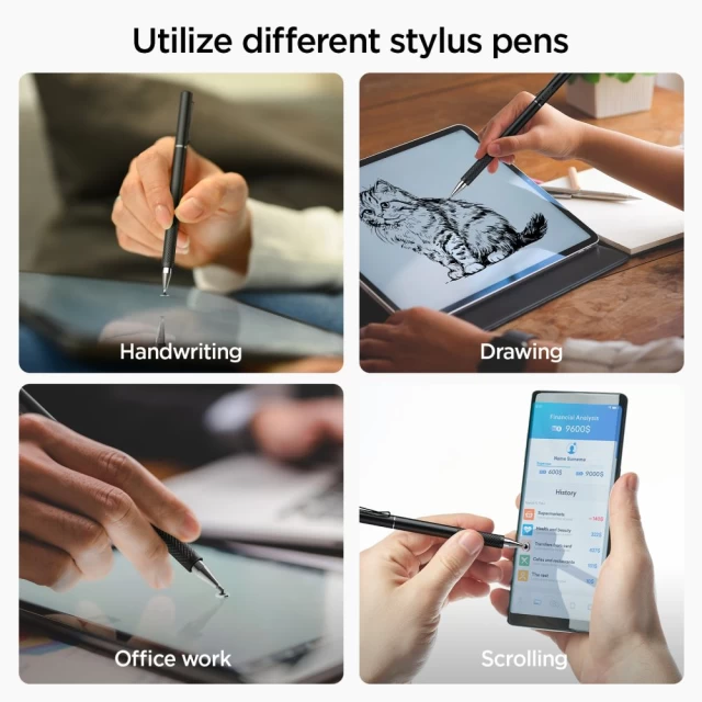 Стилус Spigen Universal Stylus Pen Black (APP07078)