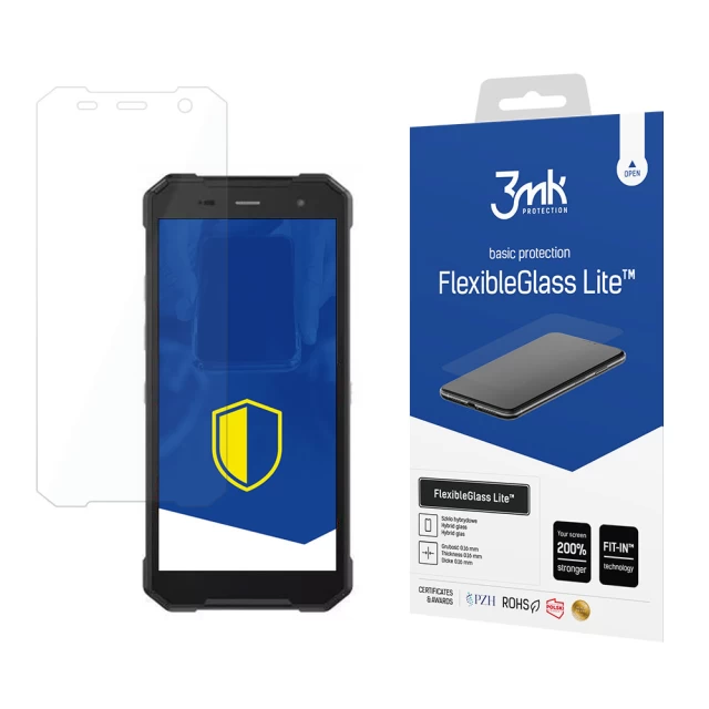 Защитное стекло 3mk FlexibleGlass Lite для Hammer Explorer Pro Transparent (5903108388689)