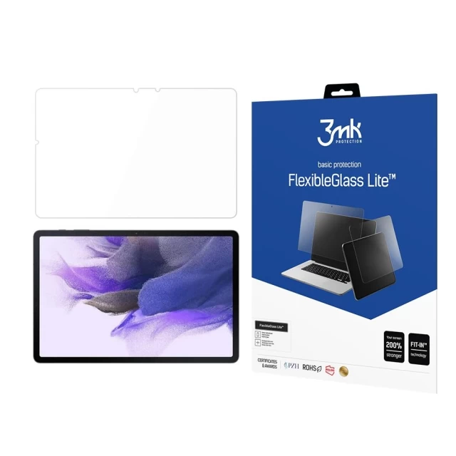 Захисне скло 3mk FlexibleGlass Lite для Samsung Galaxy Tab S7 FE Transparent (3mk FG Lite(11))