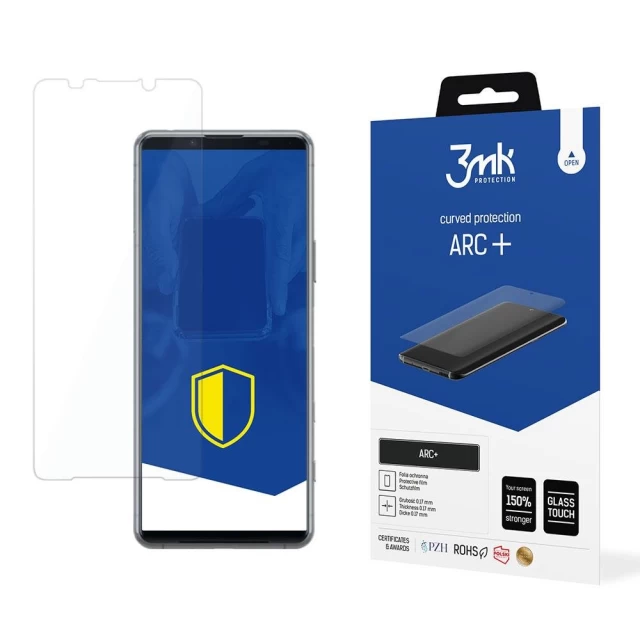 Захисна плівка 3mk ARC Plus для Sony Xperia 5 II 5G Transparent (3mk ARC+(175))