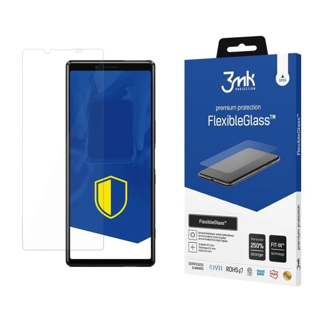 Защитное стекло 3mk FlexibleGlass для Sony Xperia 1 II Transparent (5903108279697)