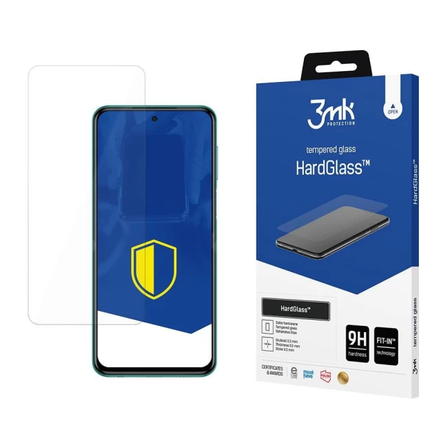 Захисне скло 3mk HardGlass для Xiaomi Redmi Note 9 Pro Transparent (5903108256711)