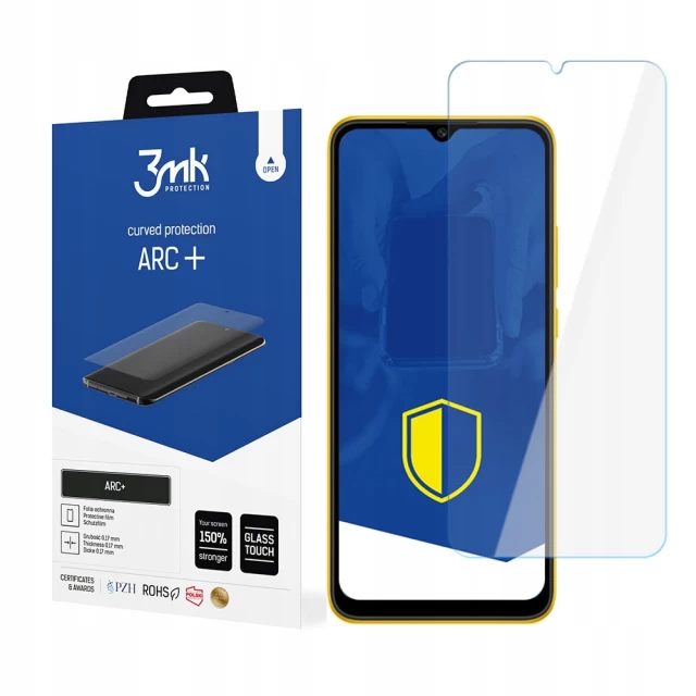 Защитная пленка 3mk ARC Plus для Xiaomi Poco C40 Transparent (3mk ARC+(1013))