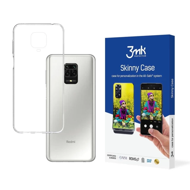 Чехол 3mk Skinny Case для Xiaomi Redmi Note 9 Pro Clear (3mk Skinny Case(21))