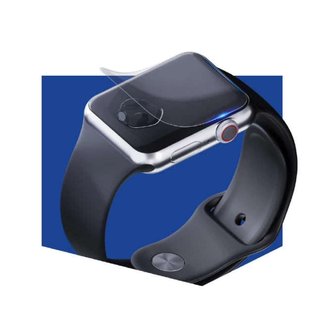 Защитная пленка 3mk ARC Plus для Apple Watch 4 | 5 | 6 | SE 40 mm Transparent (3 Pack) (3mk Watch ARC(9))