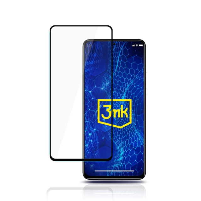 Захисне скло 3mk HardGlass Max Lite для Realme C21 Black (5903108306447)