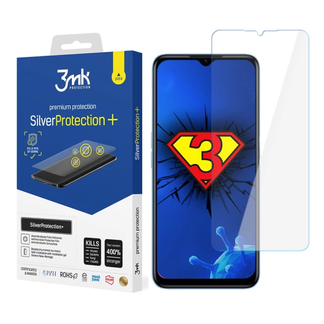 Захисна плівка 3mk Silver Protection Plus для Realme Narzo 50A Prime Transparent (5903108483698)