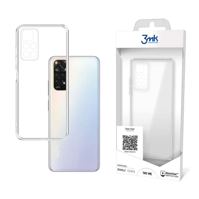 Чохол 3mk Clear Case для Xiaomi Redmi Note 11S | 11 Transparent (3mk ClearCase(383))