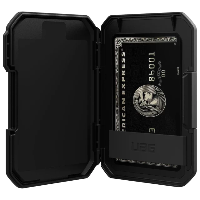 Кошелек UAG Magnetic Wallet with Stand Black Titanium (964442114040)