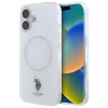 Чехол U.S. Polo Assn. IML Ring для iPhone 16 White with MagSafe (USHMP16SHOCLDPW)